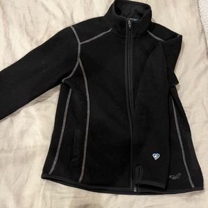 Kühl fleece-lined knit jacket